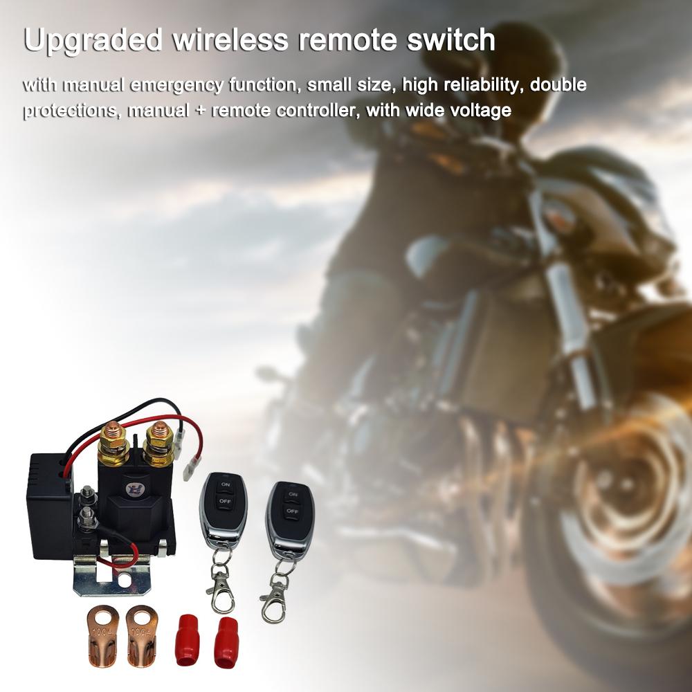 Car Battery Remote Master Switch Relay 12 V 500A Anti leakage Power Failure Switch High Current Switch Relay