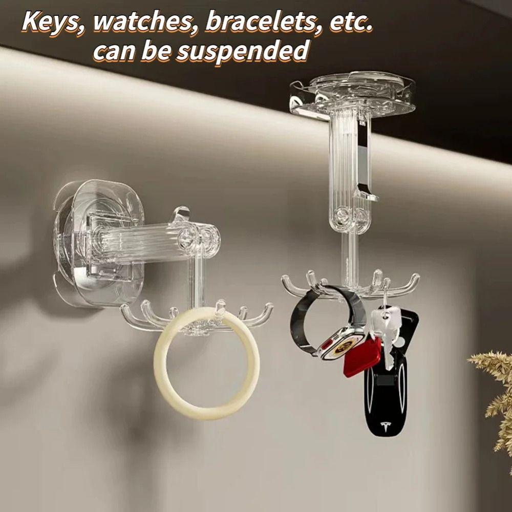 

Вращающаяся на 360 градусов настенная вешалка настенный крючок на присоске крючок для ванной комнаты Towerl Organizer