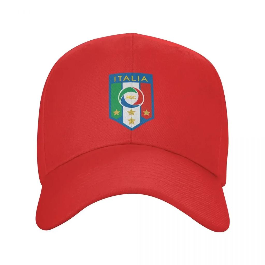 Personalized Italian Stars Football Legends Figc Baseball Cap for Unisex Women Breathable Italia Soccer Gift Dad Hat Streetwea