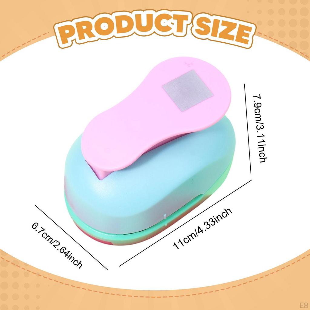 Children&#39;s Stamp Shape Punch, Lever Mechanism, DIY Craft Decorations, Embossing Tool,