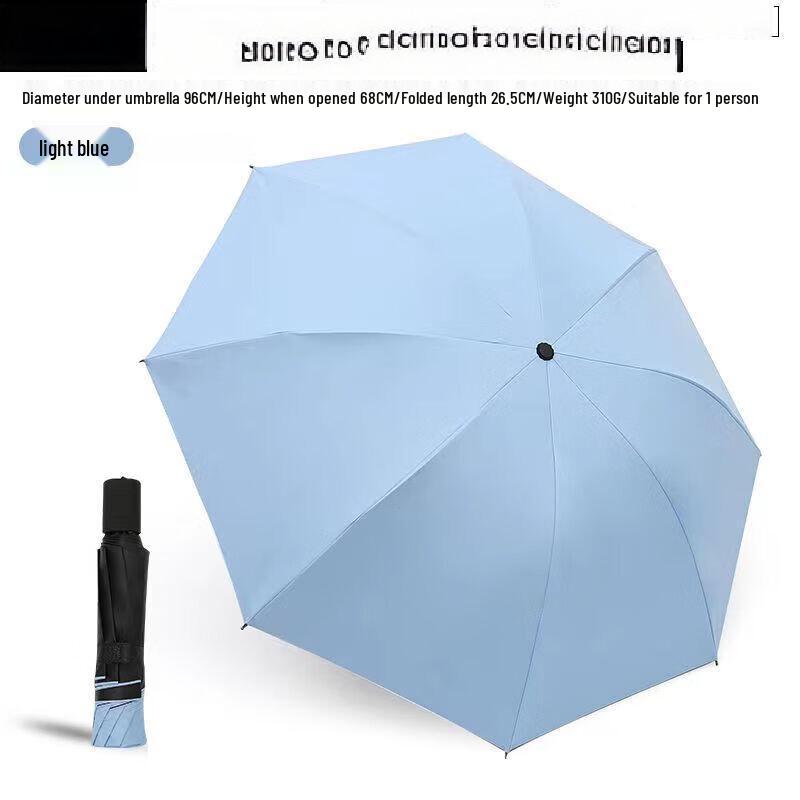 AIOSC 8-Rib Manual Reverse Fold UV Umbrella