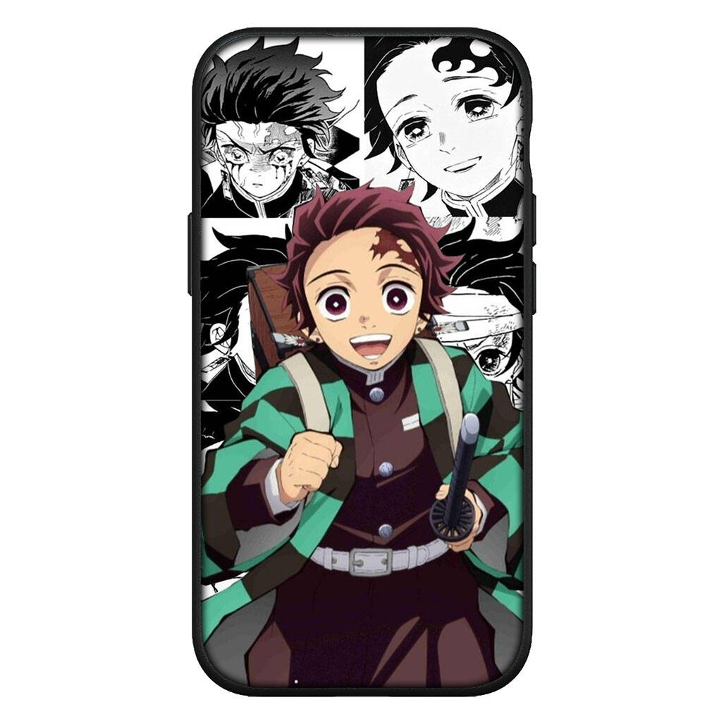for iPhone 17 16 15 Xiaomi Poco F7 F8 X7 X6 C85 C75 C71 M8 Redmi Note 14 13 12 11 Pro Max 14C 13C A4 Phone Case Tanjirou Demon Slayer Agatsuma Zenitsu