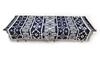 Peel Forest Camping Large Outdoor Ethnic Cotton Tent Black and 90 X 150 Cm Scandinavian-style Blanket, Rug, Style, Blend, Monochrome, Washable, Mat,