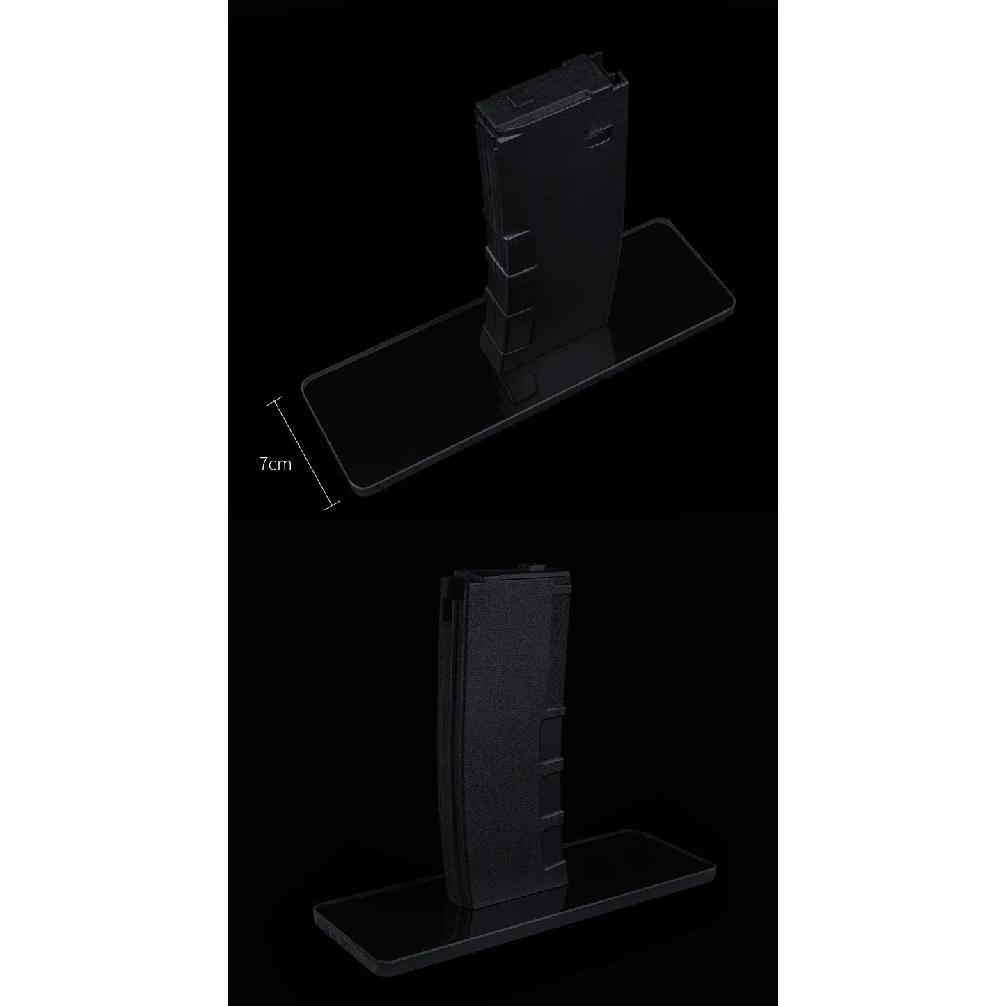 Rifle Display Stand for AR 15/M4 Mag Mount AR 15 Style Rifle Rack for GBB/AEG AR-15 Shooting Mount and Sighting Stand