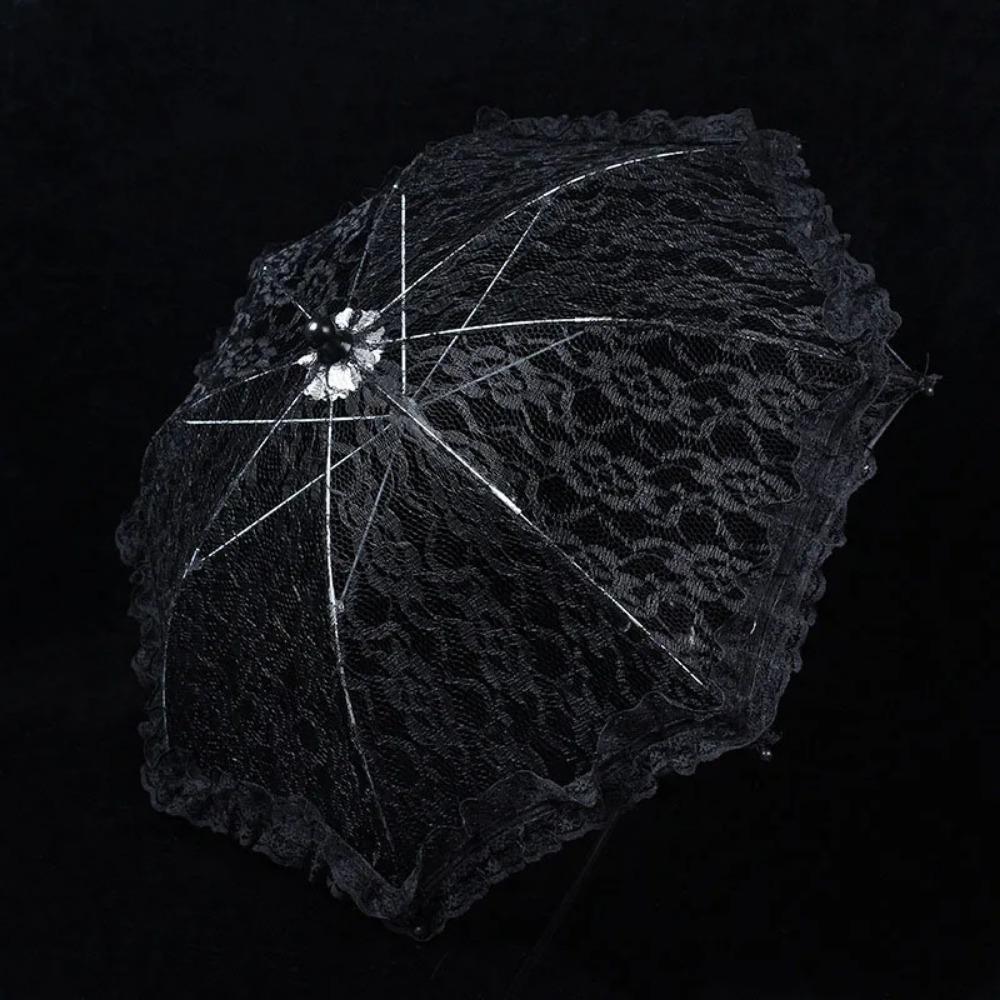 Elegant Lace Women's Lace Umbrellas Hollowed Out Wedding Decoration Props  Wedding Party Supplies