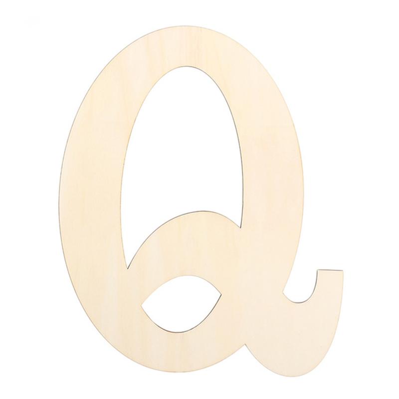 30cm Wooden Letters For Wall Decorations Crafts Nursery Kids Baby Room Alphabet Name DIY Word Wedding Party Art Home Decor