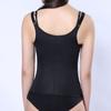 Women's Waist Trainer Corset Body Shaper with Three Rows Hook and Zipper Closure Slimming Underbust Shapewear for Fitness and Waist Support