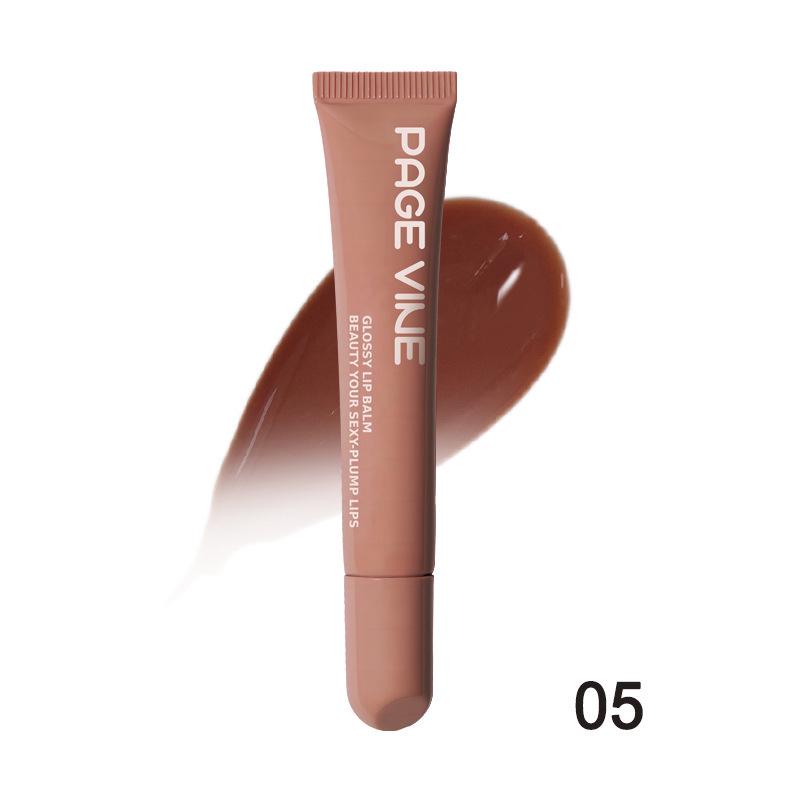 PAGE VINE Peptide Plumping Lip Gloss: Hydrating Lip Balm & Nourishing Lip Oil