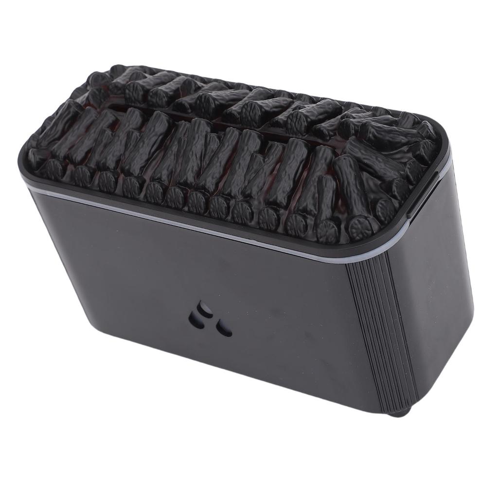 Flame Essential Oil Diffuser Humidifier with 7 Colors Light 160ML Quiet Fireplace Fire Scent Diffuser Cool Mist