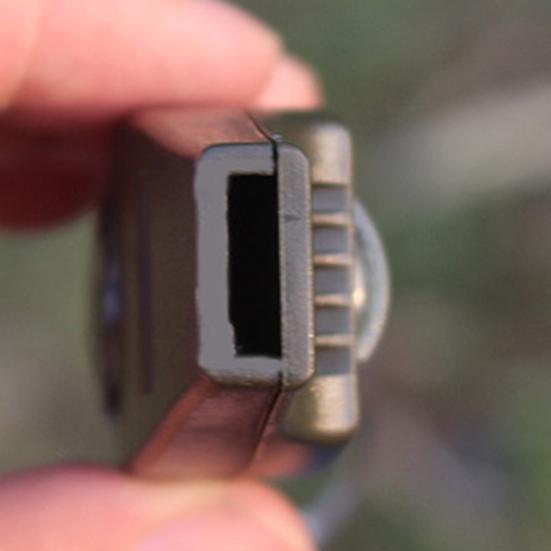 Notfallpfeife Kompass Lupe Thermometer Klarer Klang Schlüsselanhänger Design 4 in 1 Multifunktions-Wanderpfeife Outdoor-Zubehör