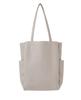 Verita.jp Storage Beauty Tote Bag, Multi-Pocket, A4 Size, Multi-Function, Vertical Design, Faux Leather, Simple Design, Perfect for Commuting or