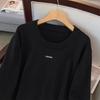Plus Size Women's Loose Round Neck Sweater Dress: Bust 150/160 cm, Suitable for 200-350 jin. Style 8021