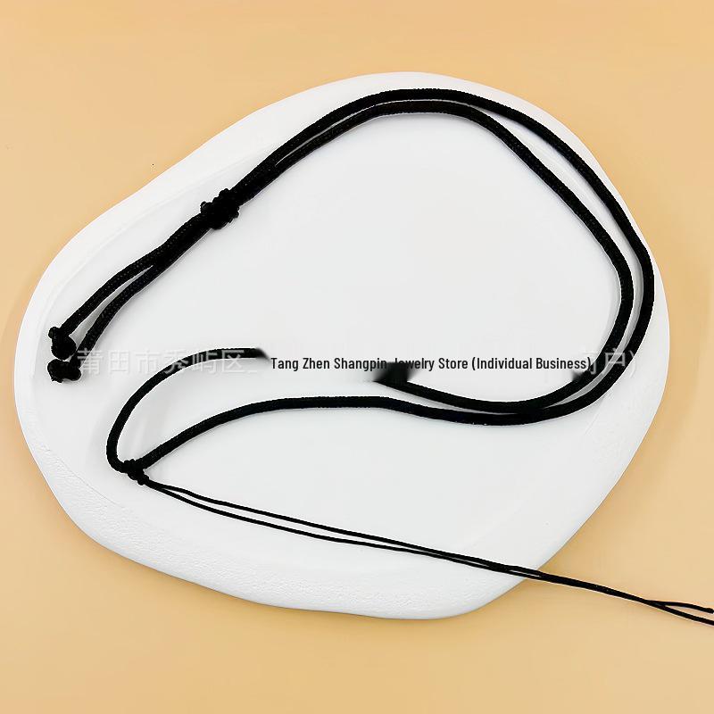 Handmade Adjustable Pendant Rope for Men & Women - Simple Woven Jewelry Lanyard