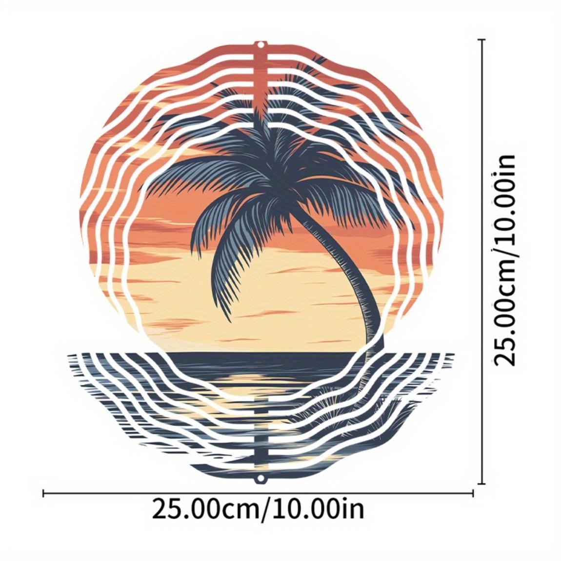 

Тропический бриз колокольчик: Художественный дизайн на тему кокосов и моря 01A