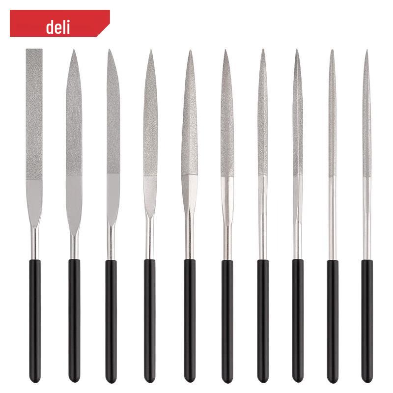 Deli DL352510 10-Piece Diamond File Set