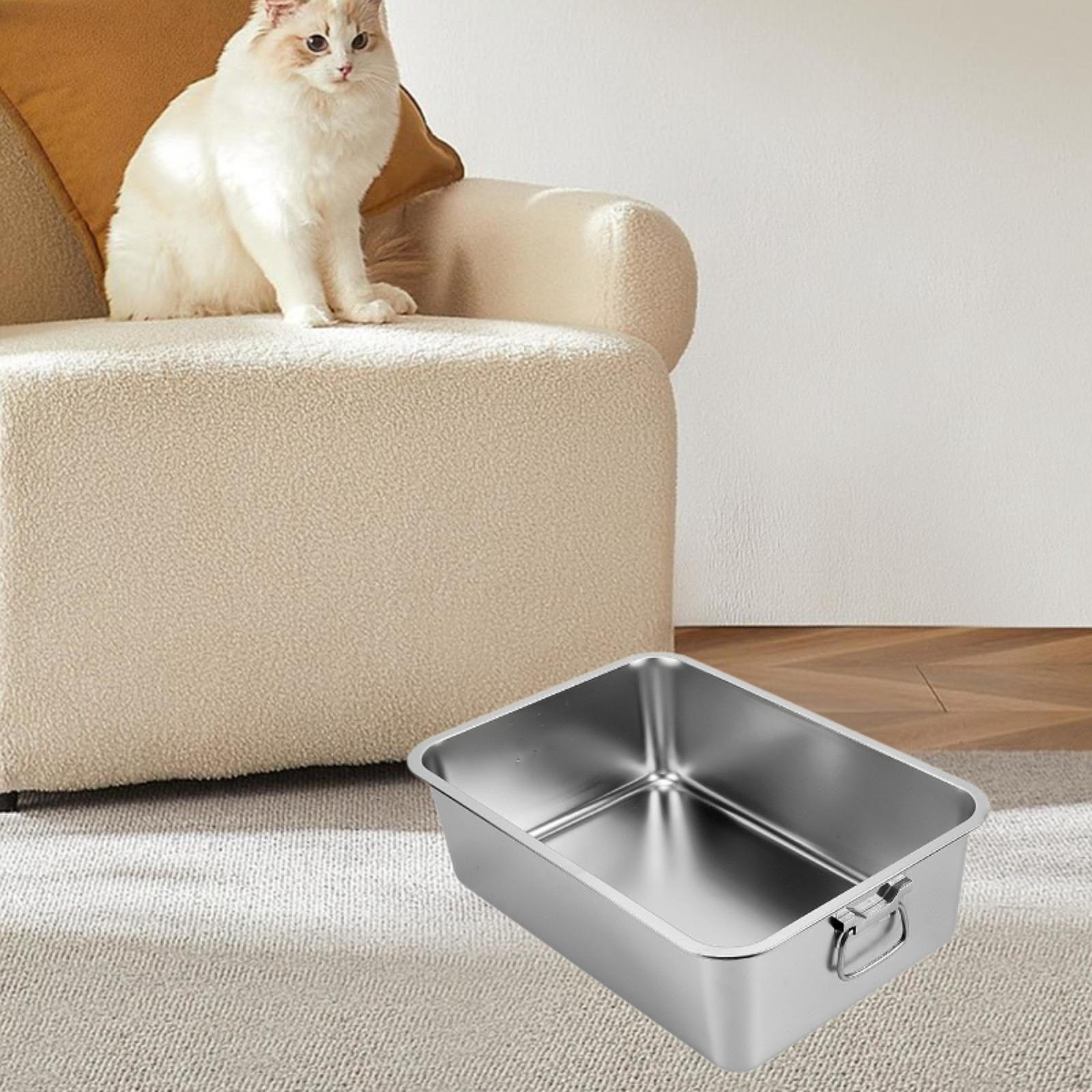 

Кошачий туалет, поддон для помещений, контейнер с высокими бортами, переносной туалет для котят, песочница