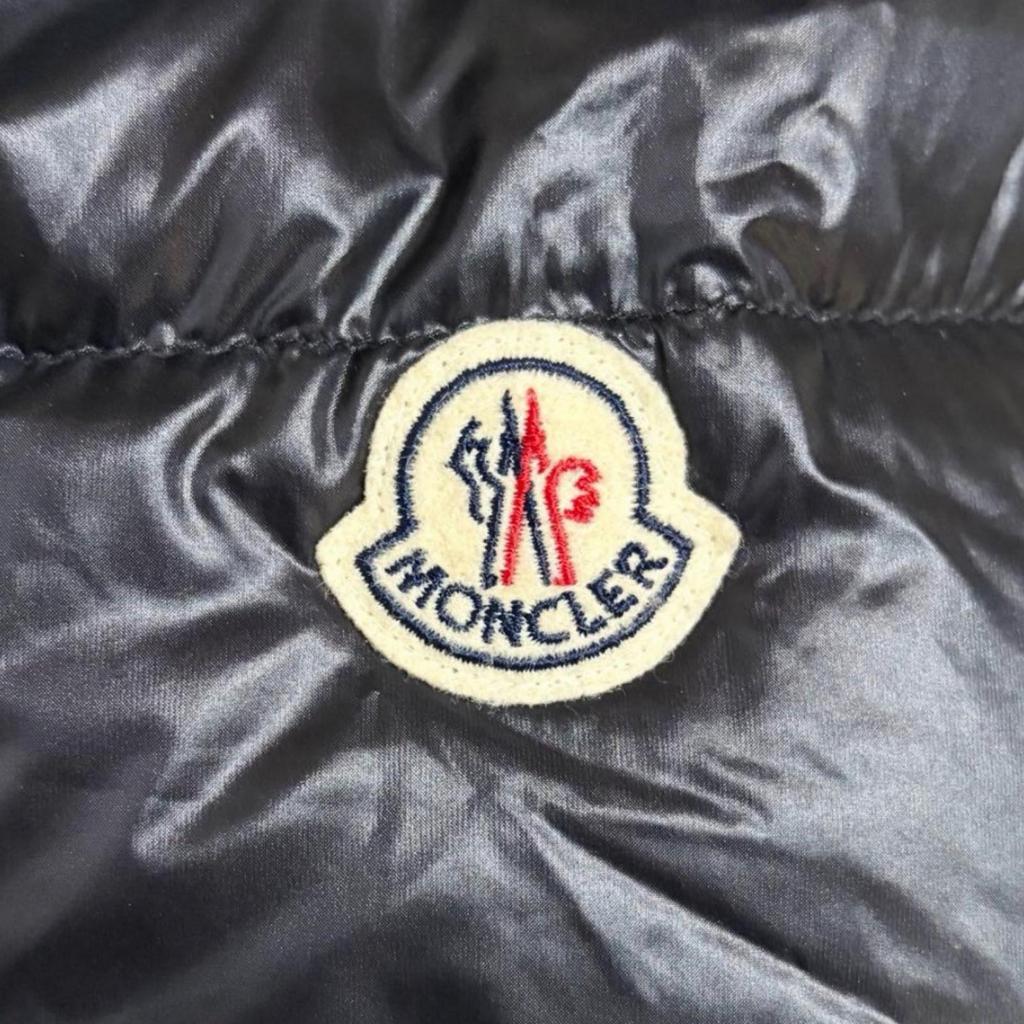 Used MONCLERDown Jacket Black Nylon Women