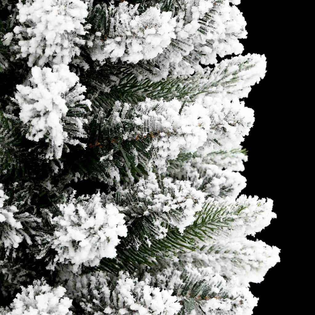 Artificial Christmas Tree with 150 LEDs and Stand White 120 cm