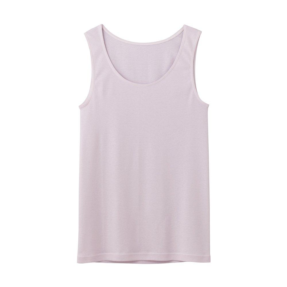 Gunze Tank Top CFA Refreshing Cotton Made in Japan CB3254 New Smoke Pink M 100% Women's
