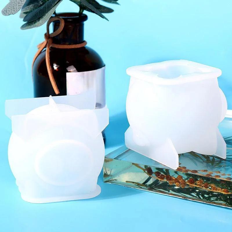 DIY Epoxidharzform Schwein Dekoration Silikonform Epoxidharzformen Heimdekoration Formen LS