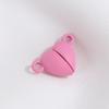 20pcs(10sets) DIY Crafts Beads Charms Jewelry Findings Love Heart Magnetic Buckle Connected Clasps Couple Bracelet