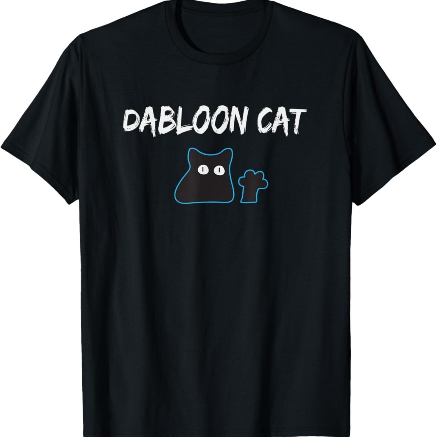 Dabloon Cat, Funny Meme T-Shirt S