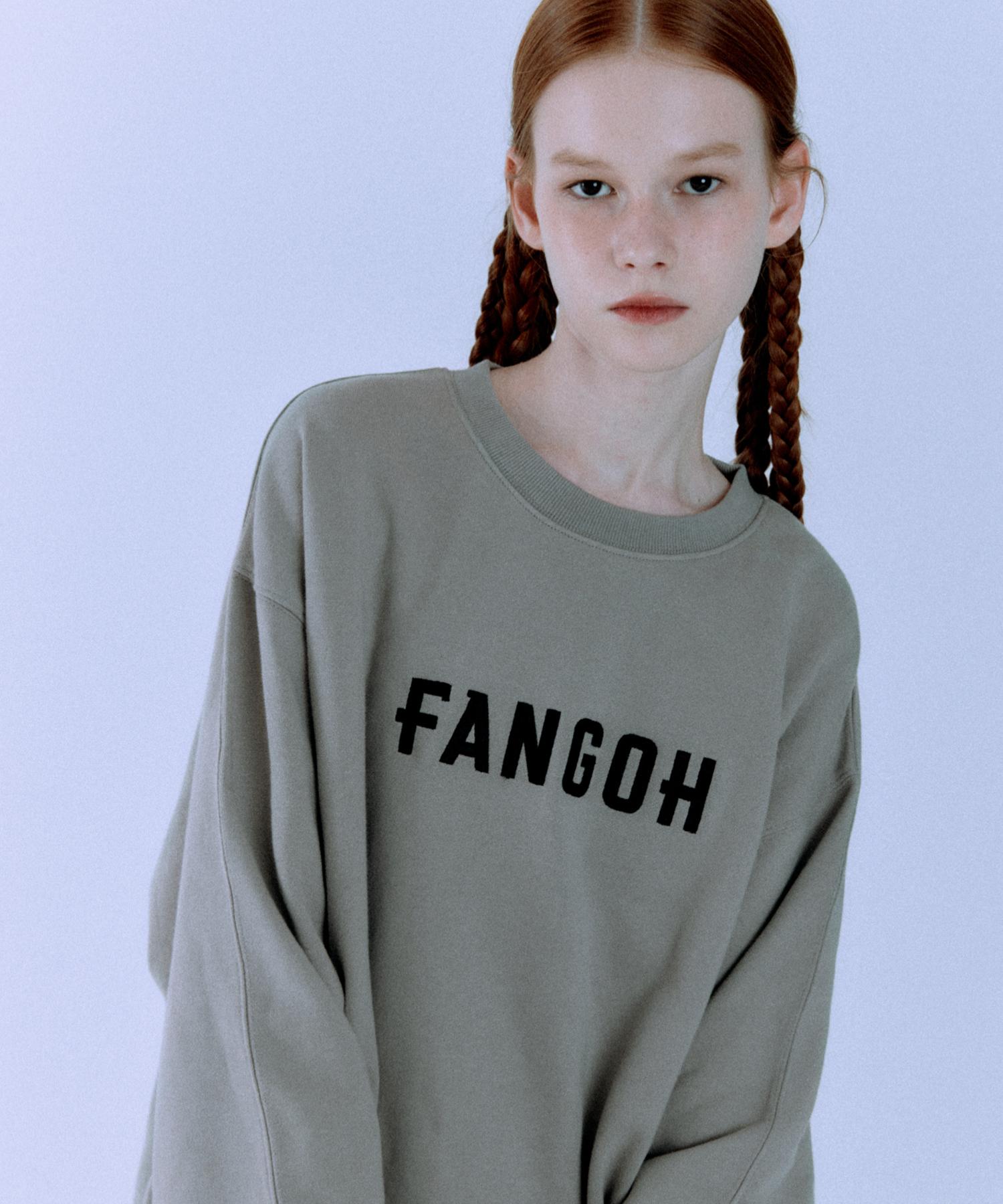 Серый свитшот с вышивкой логотипа Pengo F Gray/M