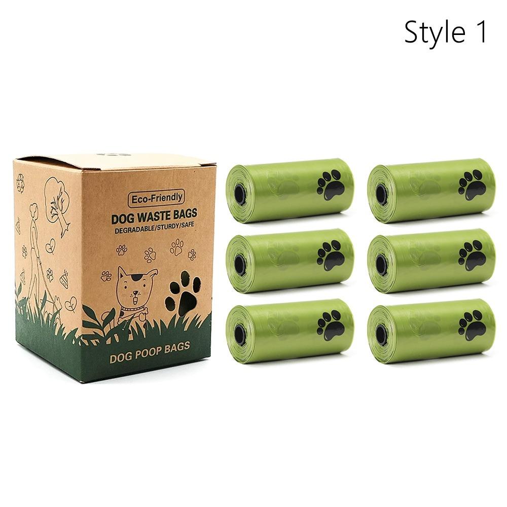 

Биооснова Пакеты для отходов домашних животных Ароматизированные Разлагаемые Пакеты для кошачьих отходов Владельцы собак Style 1