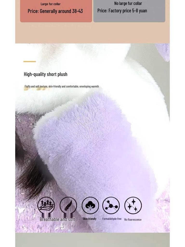 Plüsch Cartoon Baby Mützen-, Handschuh- und Schal-Set – Niedliche, Warme, Vielseitige Winterkleidung für Kinder