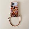 Double Layer Graffiti Leopard Print iPhone 14/13 Pro Max Case with Drop Protection
