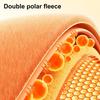 1 Pair Sleeping Socks Solid Color Double-Sided Fleece Women Socks High Elasticity Breathable Warm Sock Liners