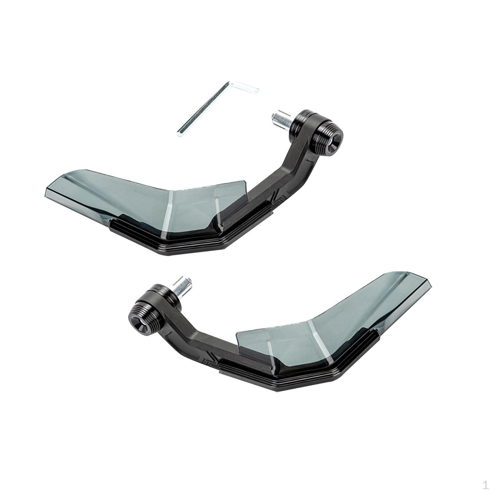 Motocross Hand Guard Wind Deflector, Motorbike Handguards Motorcycle Guards Protector Black