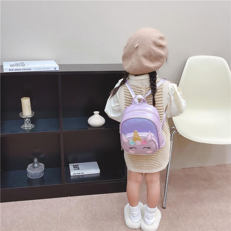 Cute Unicorn Kids Backpack With Lightweight Construction For Daytoday Activities