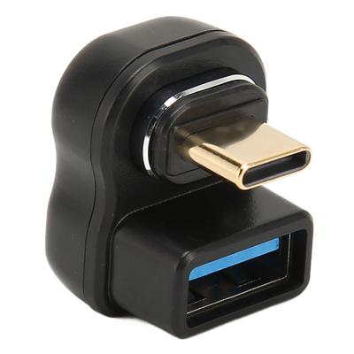 Type C Magnetic Adapter 24pin 10Gbps USB C Male To USB A Female U Shape Magnetic Adapter