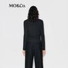 MO&Co. Minimalist Round Neck Knit Sweater