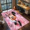 Cute Mickey Minnie Mouse Polka Dot Rug Carpet Large Area Rug Non Slip Washable Floor Mat Gamer Room Bedroom Home Decor