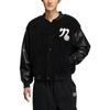 adidas Neo U CNY Jacket Embroidered Fleece Baseball Uniform Unisex Jackets Black IA6903