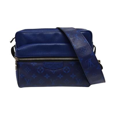 [Použité] Venkovní Klasický Monogram Módní Přenosná Kožená a Plátěná Taška přes Rameno Crossbody Běžná - Velmi Dobrá #JFOIEA