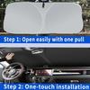 For VW Volkswagen Atlas Teramont CA1 2018-2024 Car Sun Visor Auto Front Windshield Sunshade Heat ulation Summer Accessories
