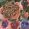 Multicolor Miniature Trinket Shelf Moon Mushroom Star Heart Shaped Shelf Compartments Mini Jewelry Holder