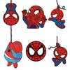Autocolante Drăguțe cu Spider-Man pentru Mașină Stil Venom Rezistente la Apă Geam Auto Oglindă Retrovizoare Decaluri Amuzante Decorațiuni din Vinil pentru Parbriz