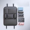 Car Seat Back leather Organizer High-Capacity Multi-functional  Multi-Pocket Backseat Storage Bag Wear-Resistant Anti Kick Mat