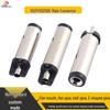 DC5521 Flat Mouth E-Type Half Glue Tuning Fork Nickel-Plated DC Plug Power Supply 5525DC