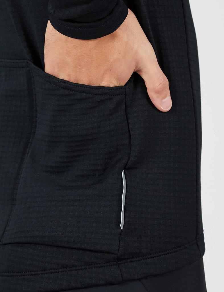 Lion De Kapelmuur Polartec Power Grid Warm Black Jersey,