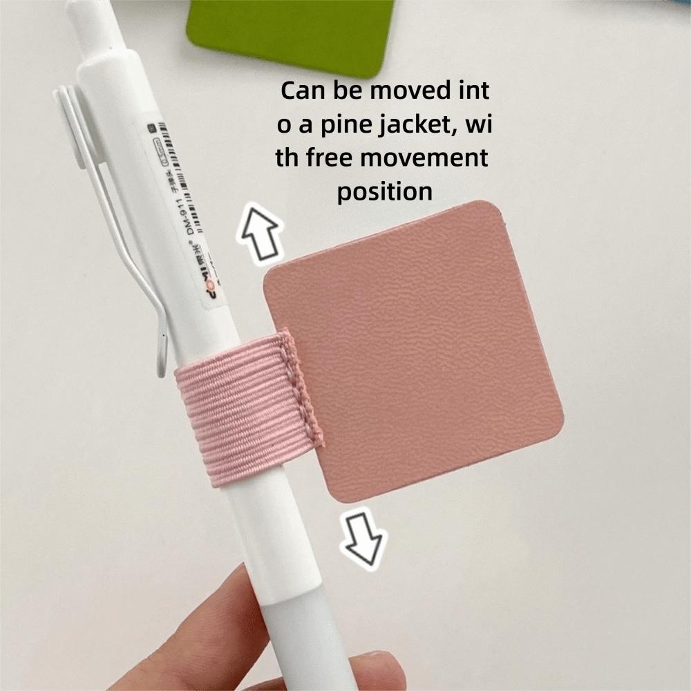 Elastic Hook Pencil Holder Anti-fall Pen Loops Portable Pen Rings  Notebooks