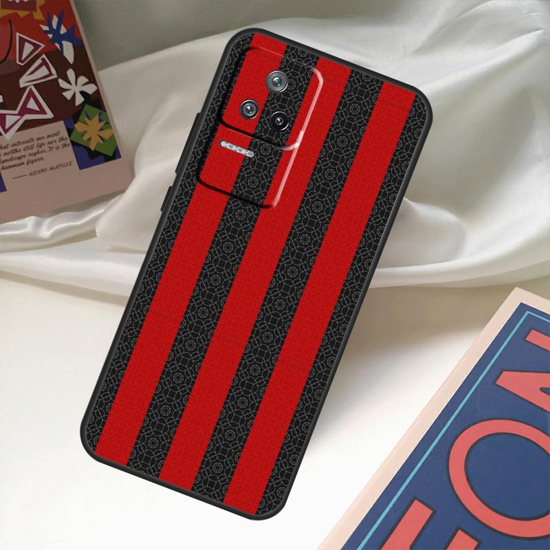 Milan Stylish Stripe Design Case For POCO X6 Pro X3 X5 F3 F5 M5s M6 Pro Xiaomi 14 Ultra 11T 12T 13T Pro 12 13 Lite Cover