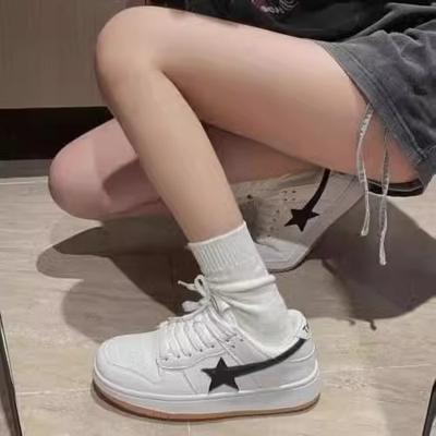 Star Board Shoes Women's Ins College Platform Color Matching Casual Shoes 2025 Summer New Women's Shoes
