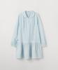 Selliteiljeu Frill Pin-Tuck Mini Dress_Sky Blue