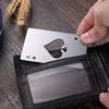 Creative poker beer bottle opener Stainless steel bottle opener Spades A bottle opener Beer individual wine opener