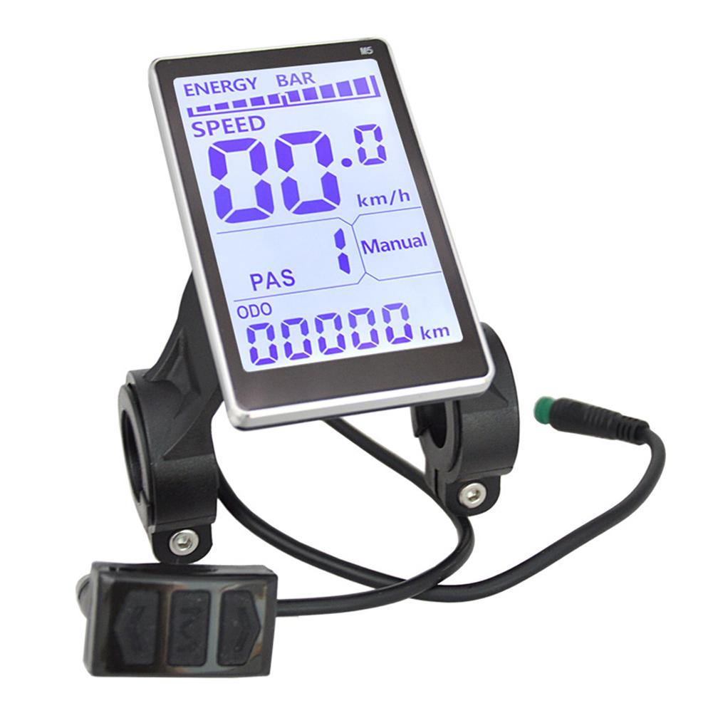 Electric Bike LCD Display Screen Waterproof Electric Bike LCD Display Meter Electric Scooter Panel Screen for Electric Bike